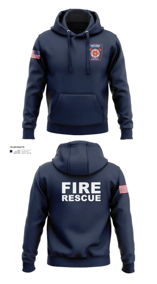 Hoodie, East Knox Fire, Fire Department, Teamtime, Team time, sublimation, custom sports apparel, team uniforms, spirit wear, spiritwear, sports uniforms, custom shirts, team store, custom team store, fundraiser sports, apparel fundraiser