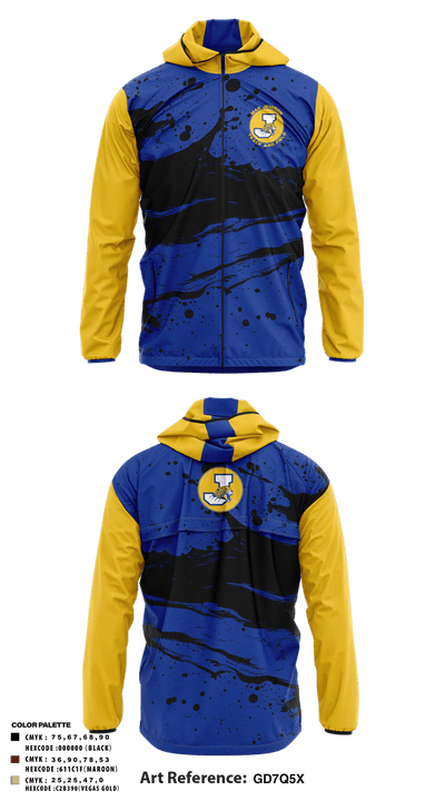 Mae Jemison Track and Field 20824124 Windbreaker - 1