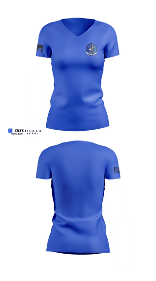 Womens Short Sleeve Vneck Shirt, 309 AMU, Air Force, Teamtime, Team time, sublimation, custom sports apparel, team uniforms, spirit wear, spiritwear, sports uniforms, custom shirts, team store, custom team store, fundraiser sports, apparel fundraiser