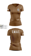 GRATIS SWAT TEAM 58848814 Women's Short Sleeve V-neck Shirt - 102