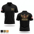 2nd Platoon Charlie Company 129 “Spartans” 42439229 Short Sleeve Performance Polo - 1