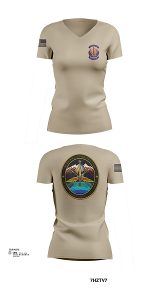 Womens Short Sleeve Vneck Shirt, IWTF-C, Air Force, Teamtime, Team time, sublimation, custom sports apparel, team uniforms, spirit wear, spiritwear, sports uniforms, custom shirts, team store, custom team store, fundraiser sports, apparel fundraiser