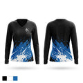 Stephen Cochran Women's Long Sleeve V-neck Shirt - 1