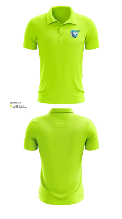 FTKDG 7159111 Short Sleeve Performance Polo - 52