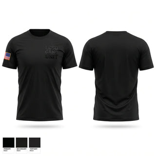 Short Sleeve Performance Shirt, LCSO GANG UNIT, Police, Teamtime, Team time, sublimation, custom sports apparel, team uniforms, spirit wear, spiritwear, sports uniforms, custom shirts, team store, custom team store, fundraiser sports, apparel fundraiser