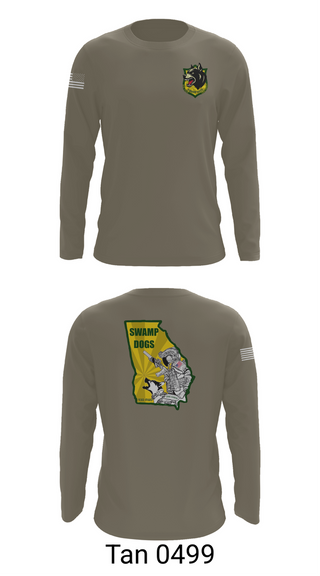 Long Sleeve Performance Shirt, 93D MP DET (MWD), , Teamtime, Team time, sublimation, custom sports apparel, team uniforms, spirit wear, spiritwear, sports uniforms, custom shirts, team store, custom team store, fundraiser sports, apparel fundraiser