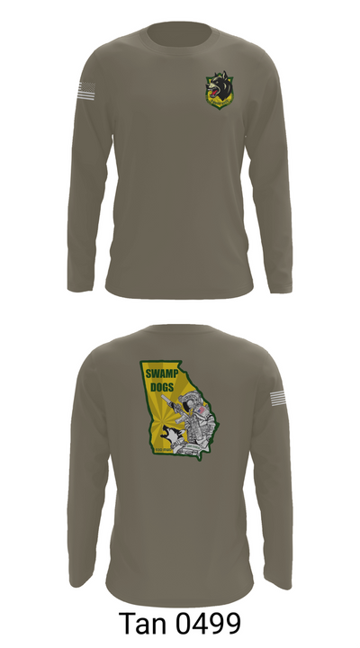 93D MP DET (MWD) 45021332 Long Sleeve Performance Shirt 66