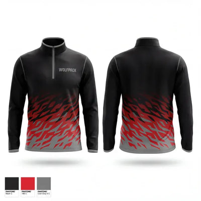 Wolfpack 33123972 Quarter Zip Jacket - 1