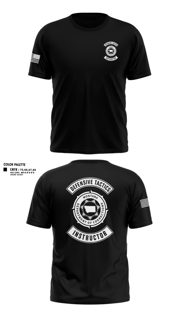 Short Sleeve Performance Shirt, Flow State AthleticsMontana Department of Corrections Defensive Tactics InstructorsMontana Department of Corrections Defensive Tactics Instructors, Police, Teamtime, Team time, sublimation, custom sports apparel, team uniforms, spirit wear, spiritwear, sports uniforms, custom shirts, team store, custom team store, fundraiser sports, apparel fundraiser