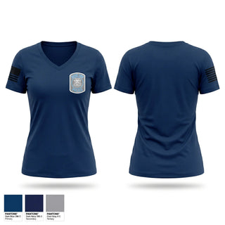 Womens Short Sleeve Vneck Shirt, Bath Township Police Department, Police, Teamtime, Team time, sublimation, custom sports apparel, team uniforms, spirit wear, spiritwear, sports uniforms, custom shirts, team store, custom team store, fundraiser sports, apparel fundraiser