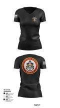 USS Rafael Peralta DDG 115 35678200 Women's Short Sleeve V-neck Shirt - 102