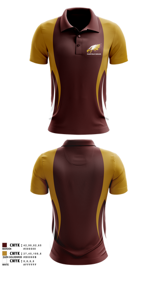 Short Sleeve Performance Polo, Fairfield Eagles, Spirit Store, Teamtime, Team time, sublimation, custom sports apparel, team uniforms, spirit wear, spiritwear, sports uniforms, custom shirts, team store, custom team store, fundraiser sports, apparel fundraiser