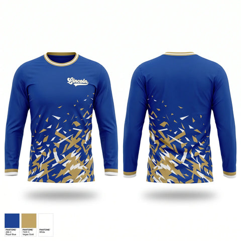 Long Sleeve Performance Shirt, LINCOLN AJROTC, Army, Teamtime, Team time, sublimation, custom sports apparel, team uniforms, spirit wear, spiritwear, sports uniforms, custom shirts, team store, custom team store, fundraiser sports, apparel fundraiser