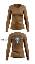 HEAVY HITTERS 50536456 Women's Long Sleeve V-neck Shirt - 3