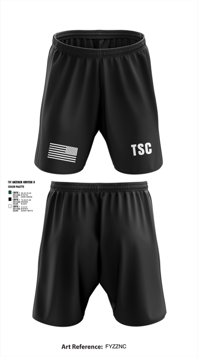 TSC 22605296 Athletic Shorts With Pockets - 1