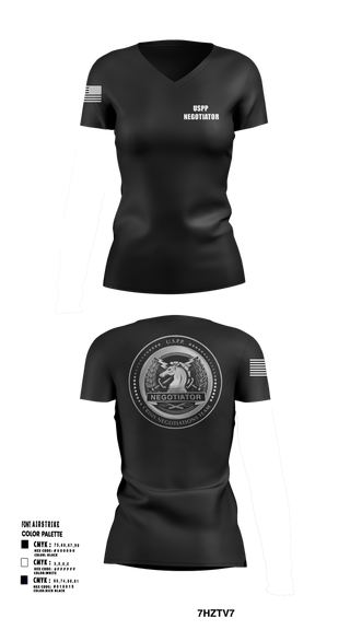 Womens Short Sleeve Vneck Shirt, Crisis Negotiations Team, , Teamtime, Team time, sublimation, custom sports apparel, team uniforms, spirit wear, spiritwear, sports uniforms, custom shirts, team store, custom team store, fundraiser sports, apparel fundraiser