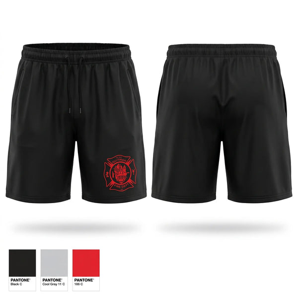 Athletic Shorts With Pockets, Quitman Fire Department, Fire Department, Teamtime, Team time, sublimation, custom sports apparel, team uniforms, spirit wear, spiritwear, sports uniforms, custom shirts, team store, custom team store, fundraiser sports, apparel fundraiser