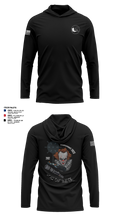 Mobile unit 2 14374734 Long Sleeve Performance Shirt with hood - 23