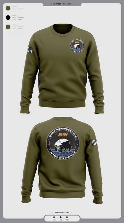 CPT3 31971916 Crew Neck Sweatshirt - 1