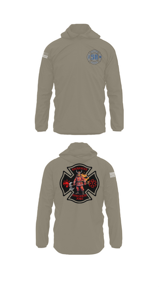 Windbreaker, Richfield Township Fire, Fire Department, Teamtime, Team time, sublimation, custom sports apparel, team uniforms, spirit wear, spiritwear, sports uniforms, custom shirts, team store, custom team store, fundraiser sports, apparel fundraiser
