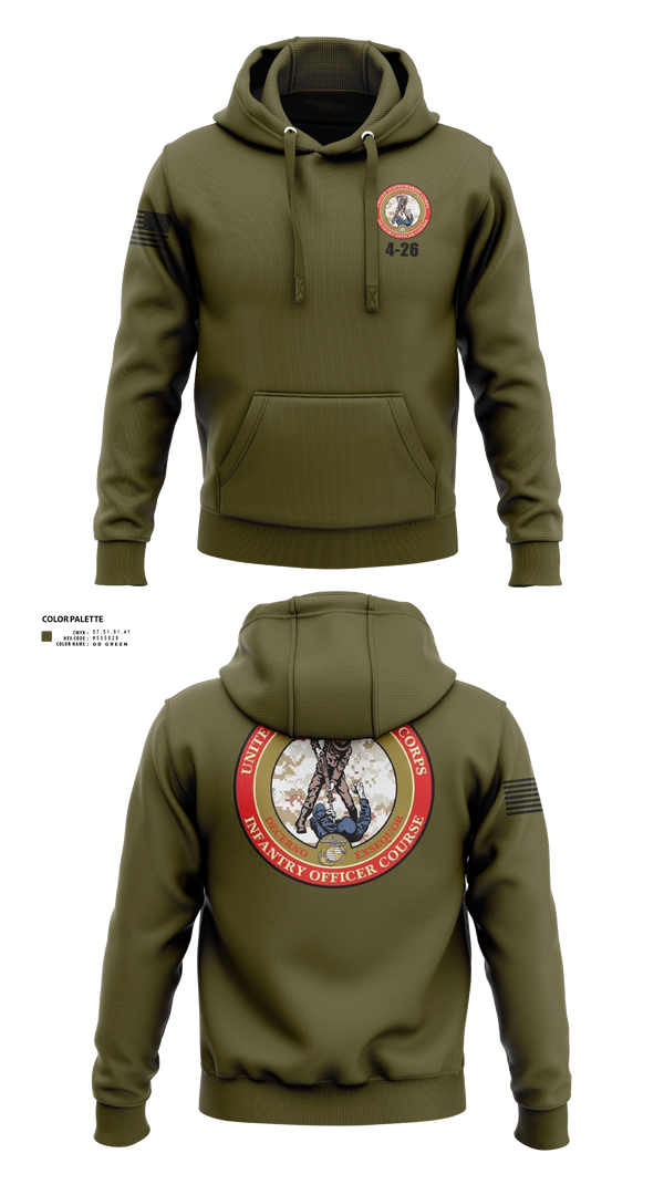 Hoodie, IOC 4-26, Marines, Teamtime, Team time, sublimation, custom sports apparel, team uniforms, spirit wear, spiritwear, sports uniforms, custom shirts, team store, custom team store, fundraiser sports, apparel fundraiser