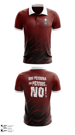Short Sleeve Performance Polo, PERROS DEL MAL, Men's Soccer, Teamtime, Team time, sublimation, custom sports apparel, team uniforms, spirit wear, spiritwear, sports uniforms, custom shirts, team store, custom team store, fundraiser sports, apparel fundraiser