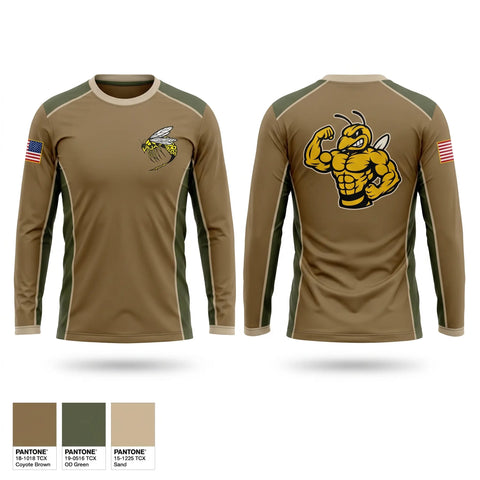 Long Sleeve Performance Shirt, VAQ-138, Navy, Teamtime, Team time, sublimation, custom sports apparel, team uniforms, spirit wear, spiritwear, sports uniforms, custom shirts, team store, custom team store, fundraiser sports, apparel fundraiser