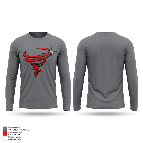 Long Sleeve Performance Shirt, Bradford Tornadoes, , Teamtime, Team time, sublimation, custom sports apparel, team uniforms, spirit wear, spiritwear, sports uniforms, custom shirts, team store, custom team store, fundraiser sports, apparel fundraiser