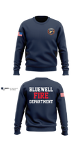 Bluewell Volunteer Fire Department Crew Neck Sweatshirt - 3