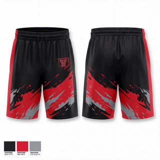 Athletic Shorts With Pockets, Victory Christian Academy Storm, Baseball, Teamtime, Team time, sublimation, custom sports apparel, team uniforms, spirit wear, spiritwear, sports uniforms, custom shirts, team store, custom team store, fundraiser sports, apparel fundraiser