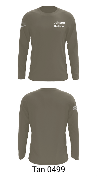 Clinton Police 20848840 Long Sleeve Performance Shirt 6