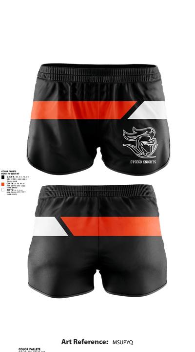 Otsego Knights 55342231 Women's Shorts - 1