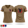 Forged Gold Battalion 42249998 Women's Short Sleeve V-neck Shirt - 1
