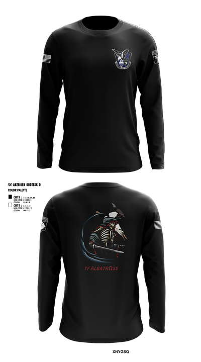 2nd Flt Platoon, B/101 Avn Regt, 101st ABN DIV 10364958 Long Sleeve Performance Shirt 4