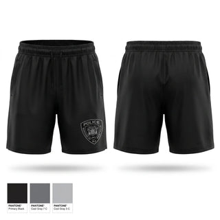 Athletic Shorts With Pockets, Westville PD, Police, Teamtime, Team time, sublimation, custom sports apparel, team uniforms, spirit wear, spiritwear, sports uniforms, custom shirts, team store, custom team store, fundraiser sports, apparel fundraiser