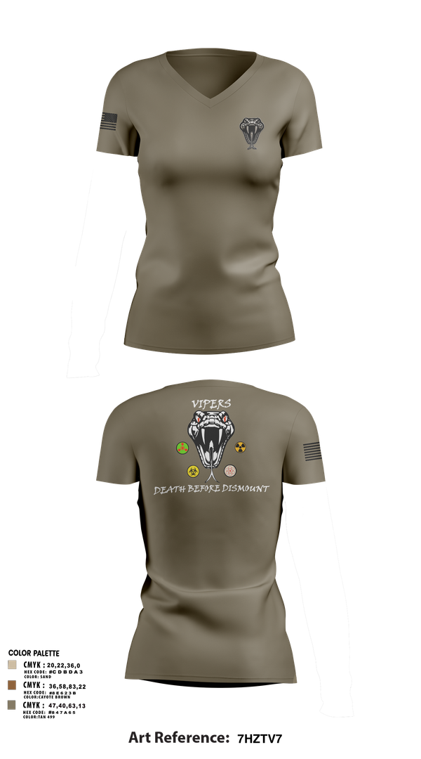 Womens Short Sleeve Vneck Shirt, Vipers, , Teamtime, Team time, sublimation, custom sports apparel, team uniforms, spirit wear, spiritwear, sports uniforms, custom shirts, team store, custom team store, fundraiser sports, apparel fundraiser