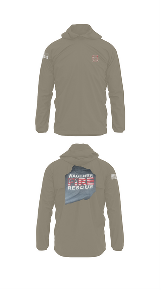 Windbreaker, Wagener Fire Department, Fire Department, Teamtime, Team time, sublimation, custom sports apparel, team uniforms, spirit wear, spiritwear, sports uniforms, custom shirts, team store, custom team store, fundraiser sports, apparel fundraiser