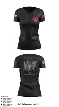 WeAllWeGot~Family First 22026589 Women's Short Sleeve V-neck Shirt - 31