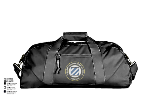 Duffle Bag, 3rd Infantry Division, , Teamtime, Team time, sublimation, custom sports apparel, team uniforms, spirit wear, spiritwear, sports uniforms, custom shirts, team store, custom team store, fundraiser sports, apparel fundraiser