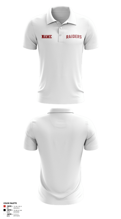 Raiders 56179112 Short Sleeve Performance Polo - 12