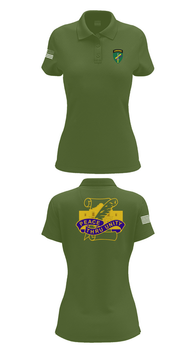 321st CA 45923194 Women's Short Sleeve Performance Polo  - 55
