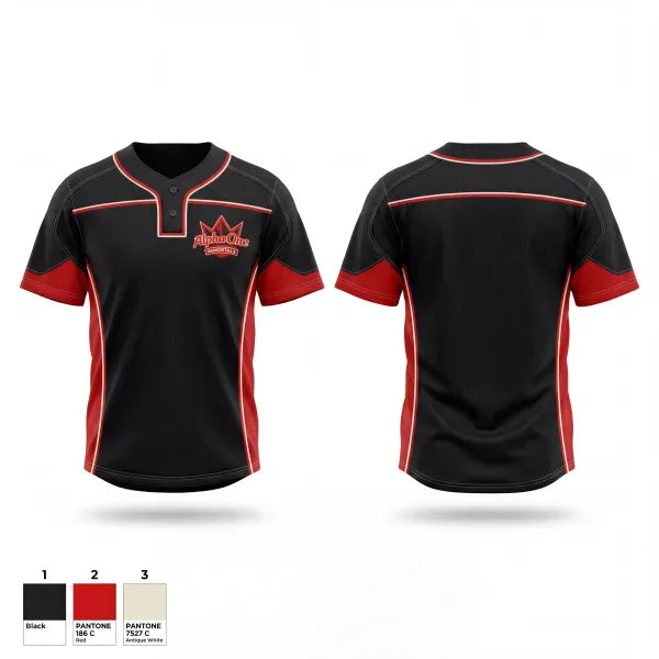 Two Button Softball Jersey, IMMORTALS, Softball, Teamtime, Team time, sublimation, custom sports apparel, team uniforms, spirit wear, spiritwear, sports uniforms, custom shirts, team store, custom team store, fundraiser sports, apparel fundraiser
