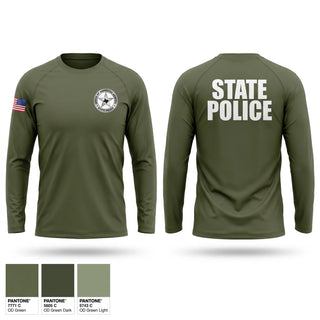 Long Sleeve Performance Shirt, OIG-STATE POLICE, Police, Teamtime, Team time, sublimation, custom sports apparel, team uniforms, spirit wear, spiritwear, sports uniforms, custom shirts, team store, custom team store, fundraiser sports, apparel fundraiser