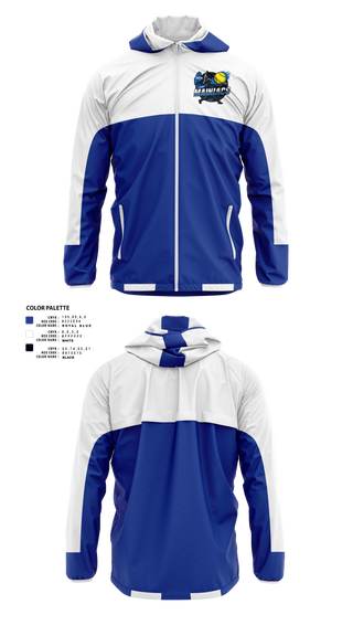Windbreaker, Capital Area Mainiacs, Softball, Teamtime, Team time, sublimation, custom sports apparel, team uniforms, spirit wear, spiritwear, sports uniforms, custom shirts, team store, custom team store, fundraiser sports, apparel fundraiser