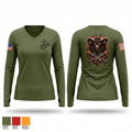 Black sheep 60620874 Women's Long Sleeve V-neck Shirt - 1