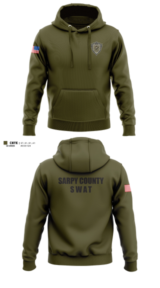 Hoodie, Sarpy County SWAT, Police, Teamtime, Team time, sublimation, custom sports apparel, team uniforms, spirit wear, spiritwear, sports uniforms, custom shirts, team store, custom team store, fundraiser sports, apparel fundraiser