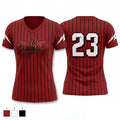 Raging Cardinals 3214463 Women's Short Sleeve V-neck Shirt - 1