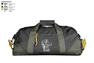 Duffle Bag, Gators, Women's Basketball, Teamtime, Team time, sublimation, custom sports apparel, team uniforms, spirit wear, spiritwear, sports uniforms, custom shirts, team store, custom team store, fundraiser sports, apparel fundraiser