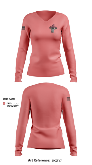 Womens Long Sleeve Vneck Shirt, Infinite Space Sphere, , Teamtime, Team time, sublimation, custom sports apparel, team uniforms, spirit wear, spiritwear, sports uniforms, custom shirts, team store, custom team store, fundraiser sports, apparel fundraiser
