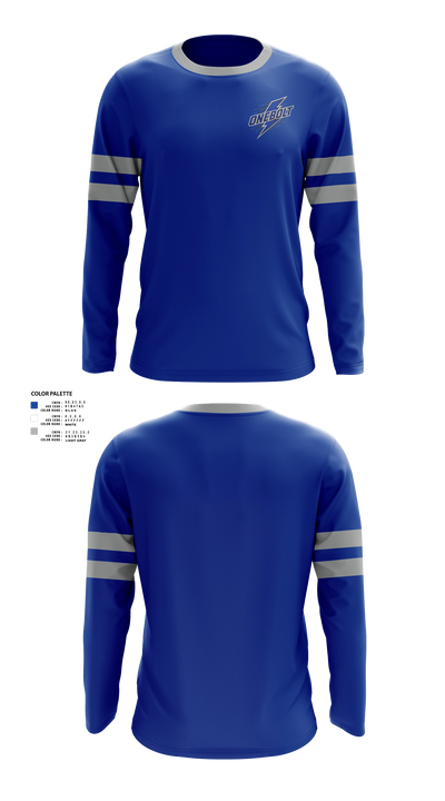 Lysander Lightning Long Sleeve Performance Shirt - 21